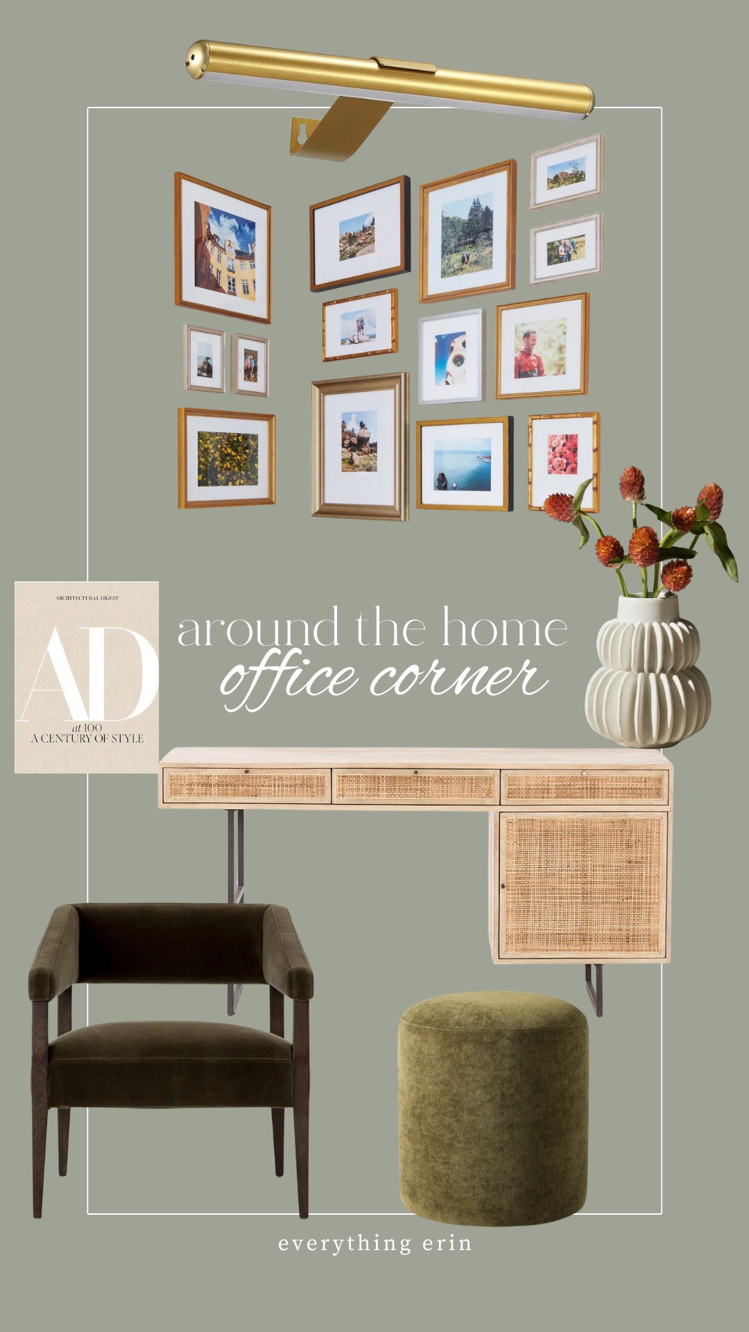 around the home - office corner 

#LTKHome