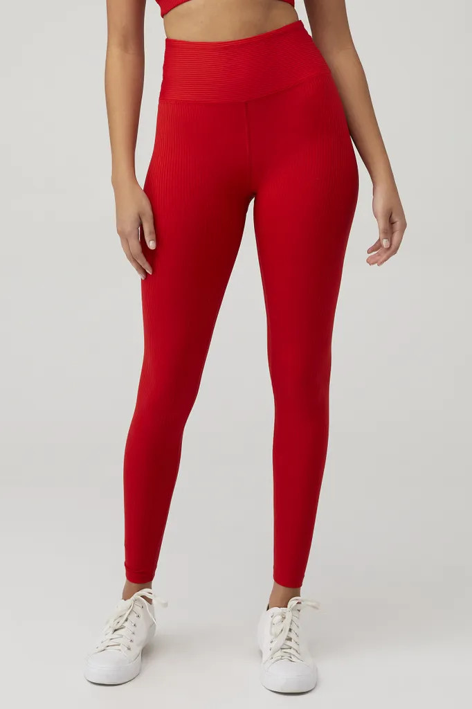 RIBBED HIGH HIGH LEGGING | FashionPass