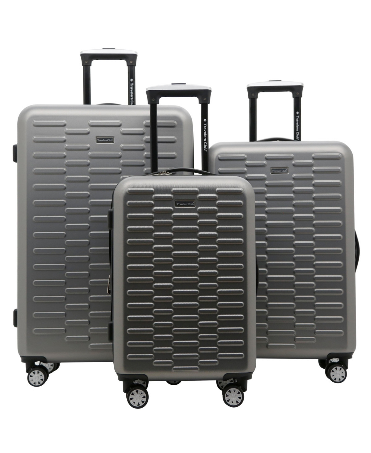 Travelers Club 3-Pc. Shannon Spinner Expandable  Luggage Set - Macy's | Macy's