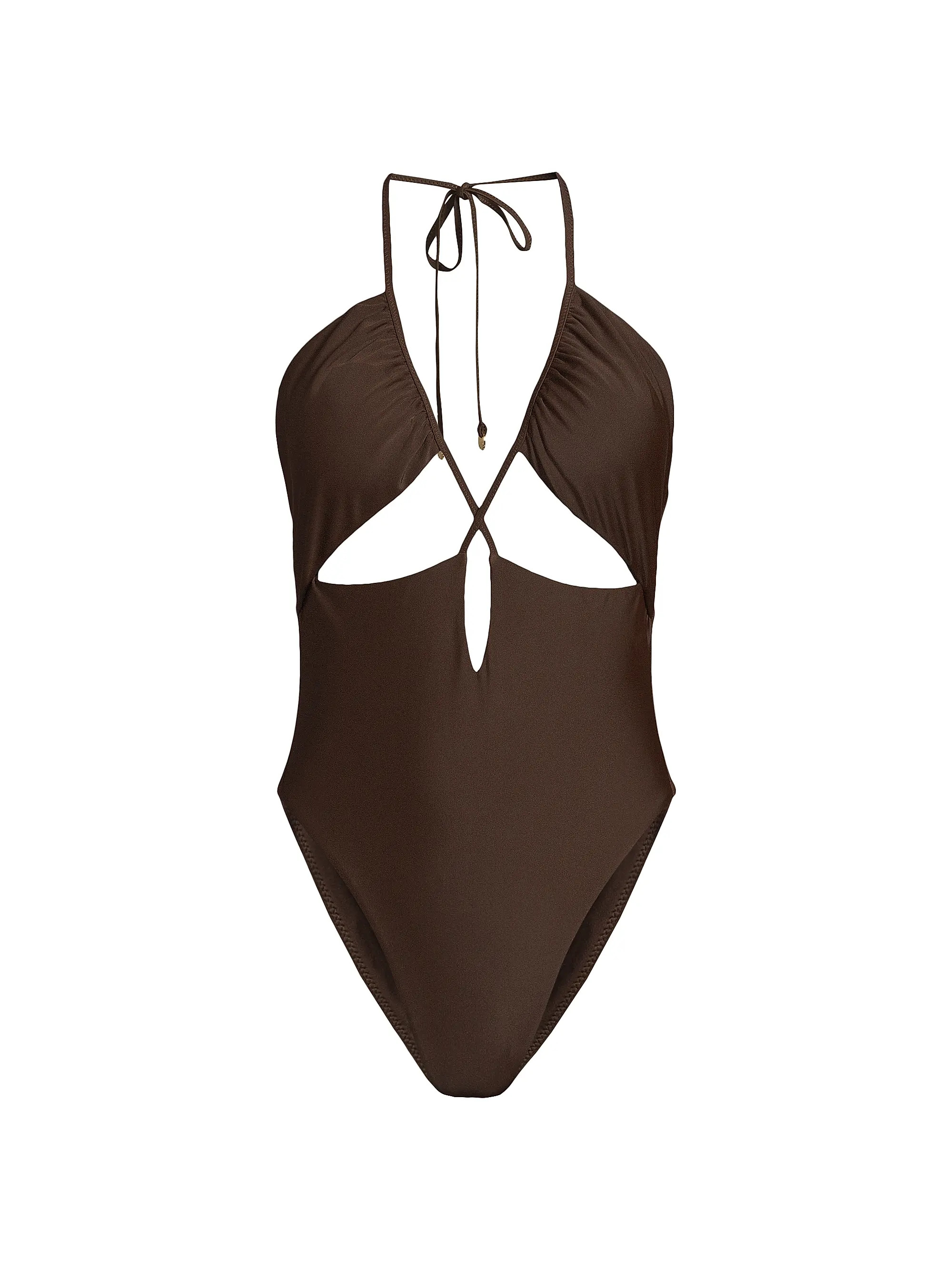 Nia Halterneck One-Piece Swimsuit | Saks Fifth Avenue