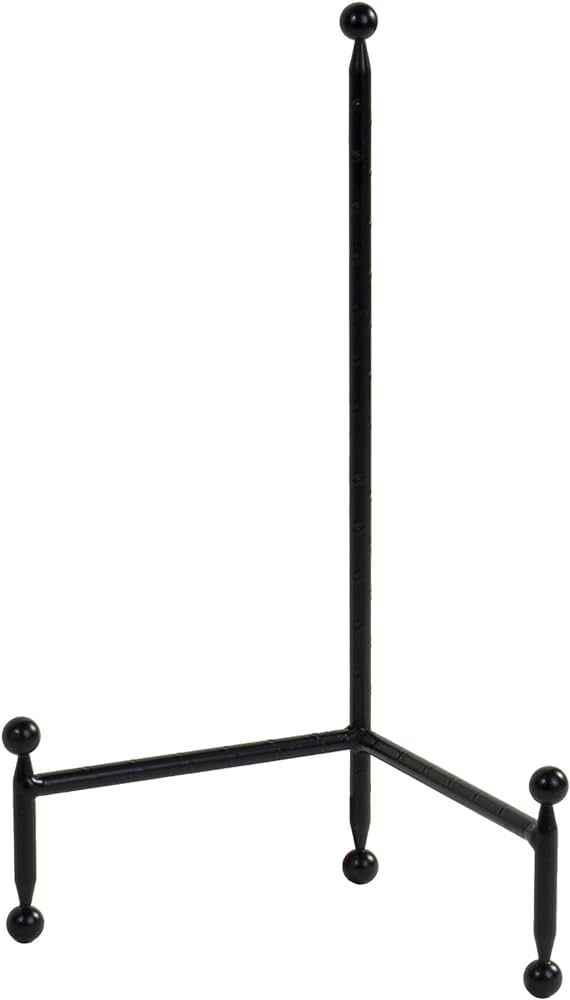Red Co. Decorative Tripod Plate Stand and Art Holder Easel in Black Finish - 14" h | Amazon (US)
