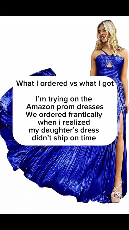 Amazon prom and formal dresses 
When in doubt size up 1-2 sizes 

#LTKVideo #LTKfindsunder100