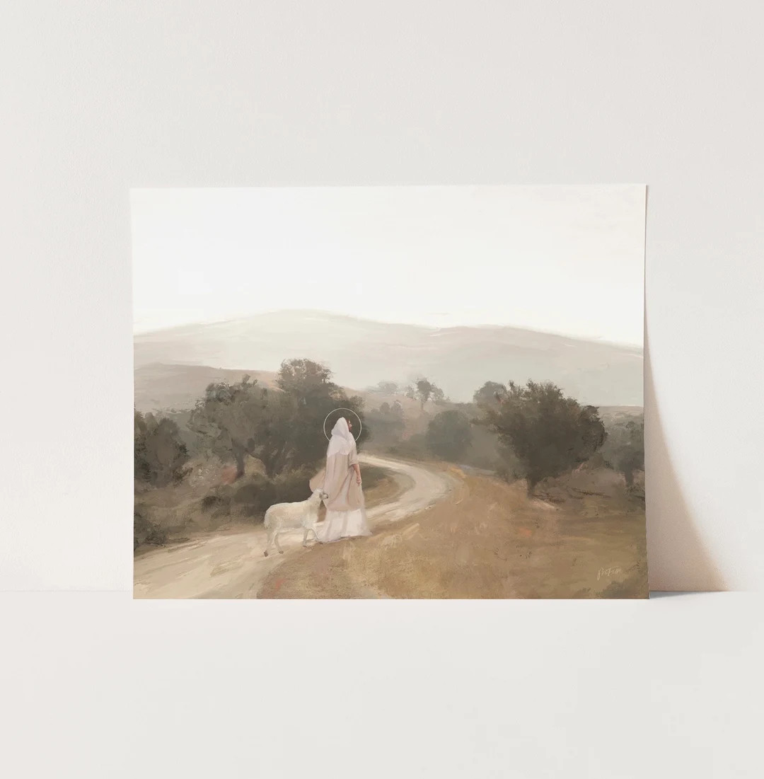 Lord, I Will Follow Thee - Landscape - Etsy | Etsy (US)