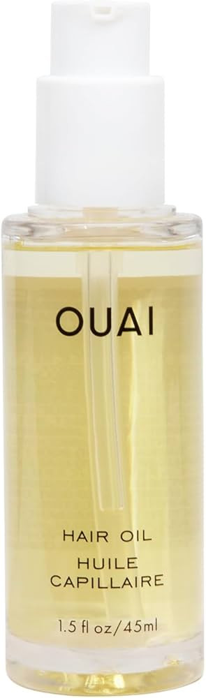 OUAI Hair Oil - Hair Heat Protectant Oil for Frizz Control - Adds Shine and Smooths Split Ends - ... | Amazon (US)