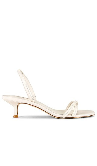 Mini Annie Heel in Ivory | Revolve Clothing (Global)