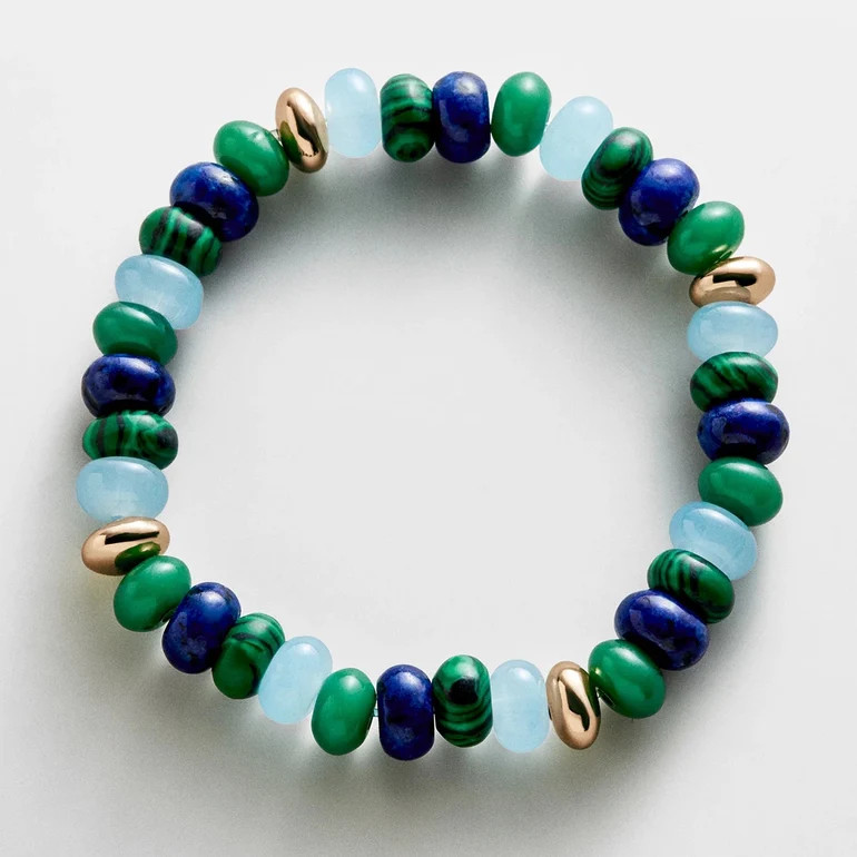 Marjorie Beaded Bracelet - Blue Multi | BaubleBar
