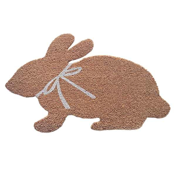 Easter Bunny Shaped Coir Mat, 18x30 | At Home