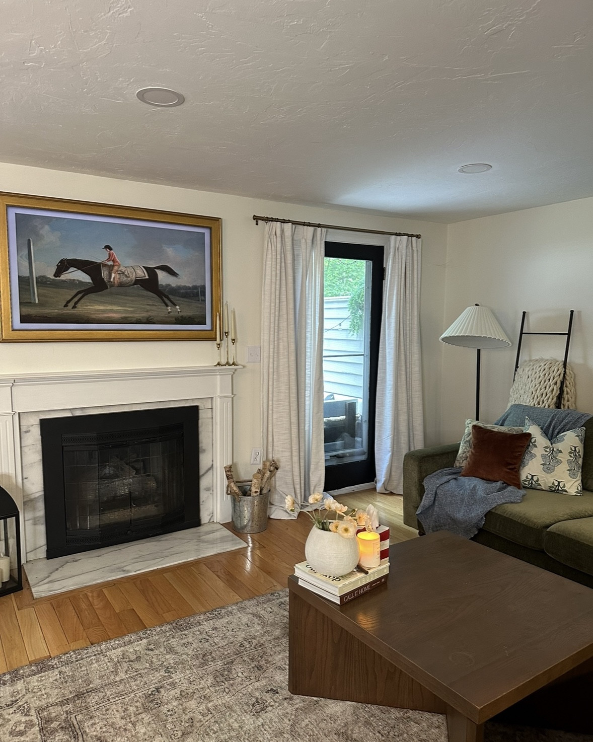 Added some blue throw pillows and blue throw blankets to my living room 

#LTKStyleTip #LTKHome #LTKFindsUnder50