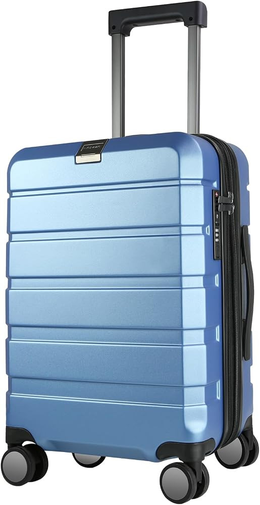 KROSER Hardside Expandable Carry On Luggage with Spinner Wheels & Built-in TSA Lock, Durable Suit... | Amazon (US)