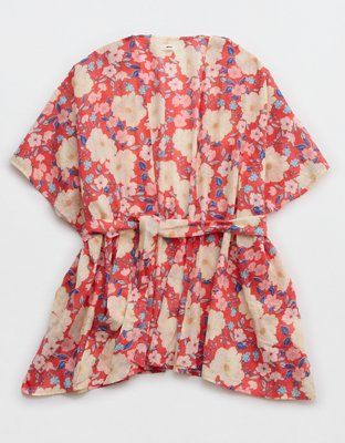 Aerie Floral Robe | American Eagle Outfitters (US & CA)
