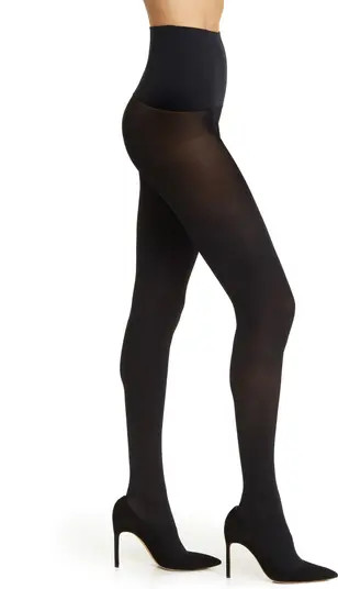 Hue Yoga Waist Opaque Tights | Nordstrom | Nordstrom