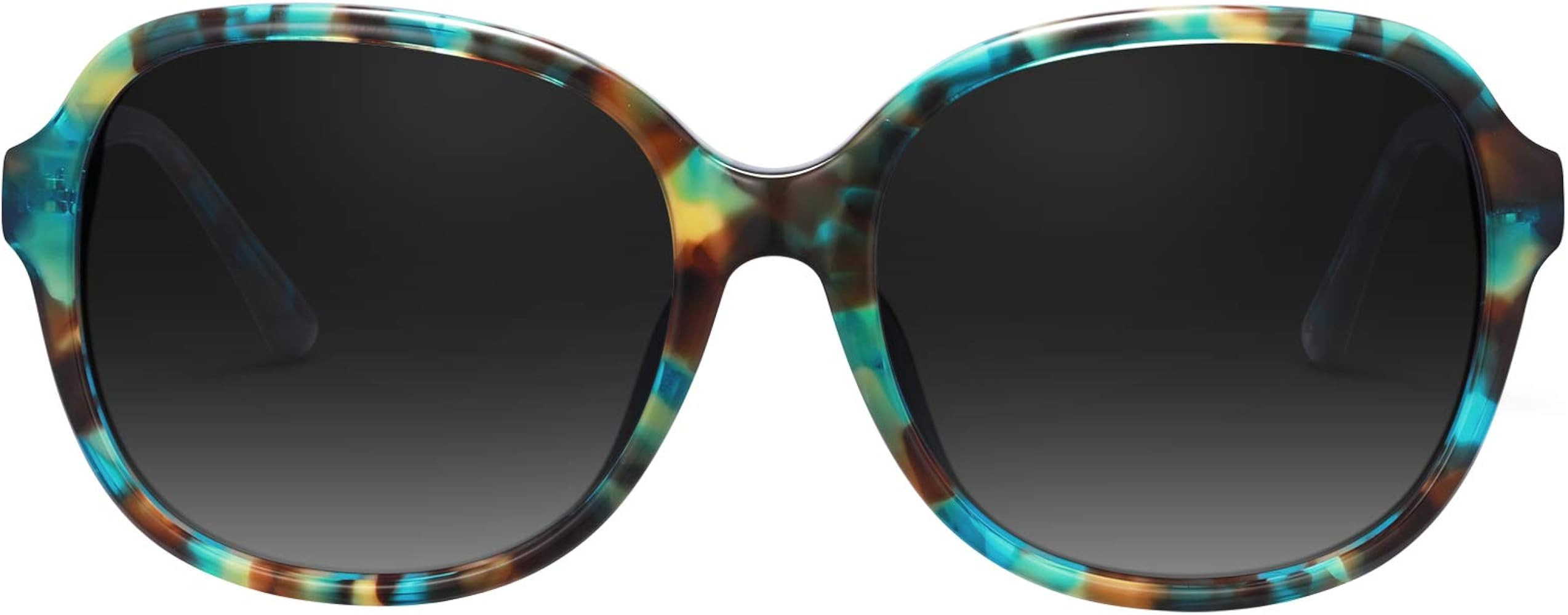 Carfia Big Polarized Sunglasses for Women UV Protection Hand-Crafted Acetate Frame Fashion Vintage L | Amazon (US)