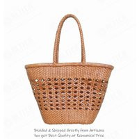 Altica Genuine Leather Hand Woven Tote Bag - Kimberly | Etsy (UK)