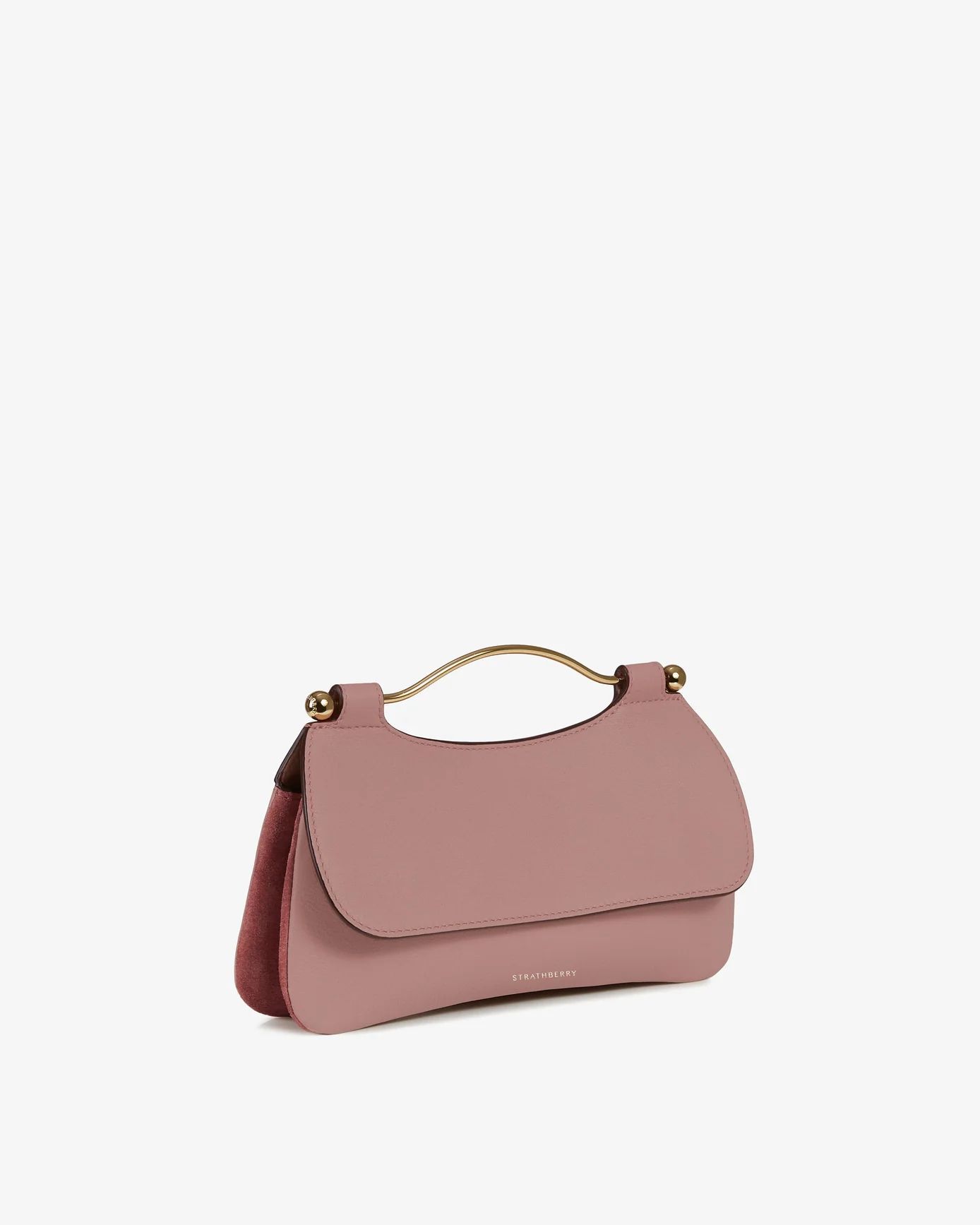 Harmony - Leather/Suede Blush Rose/Dusty Pink | Strathberry