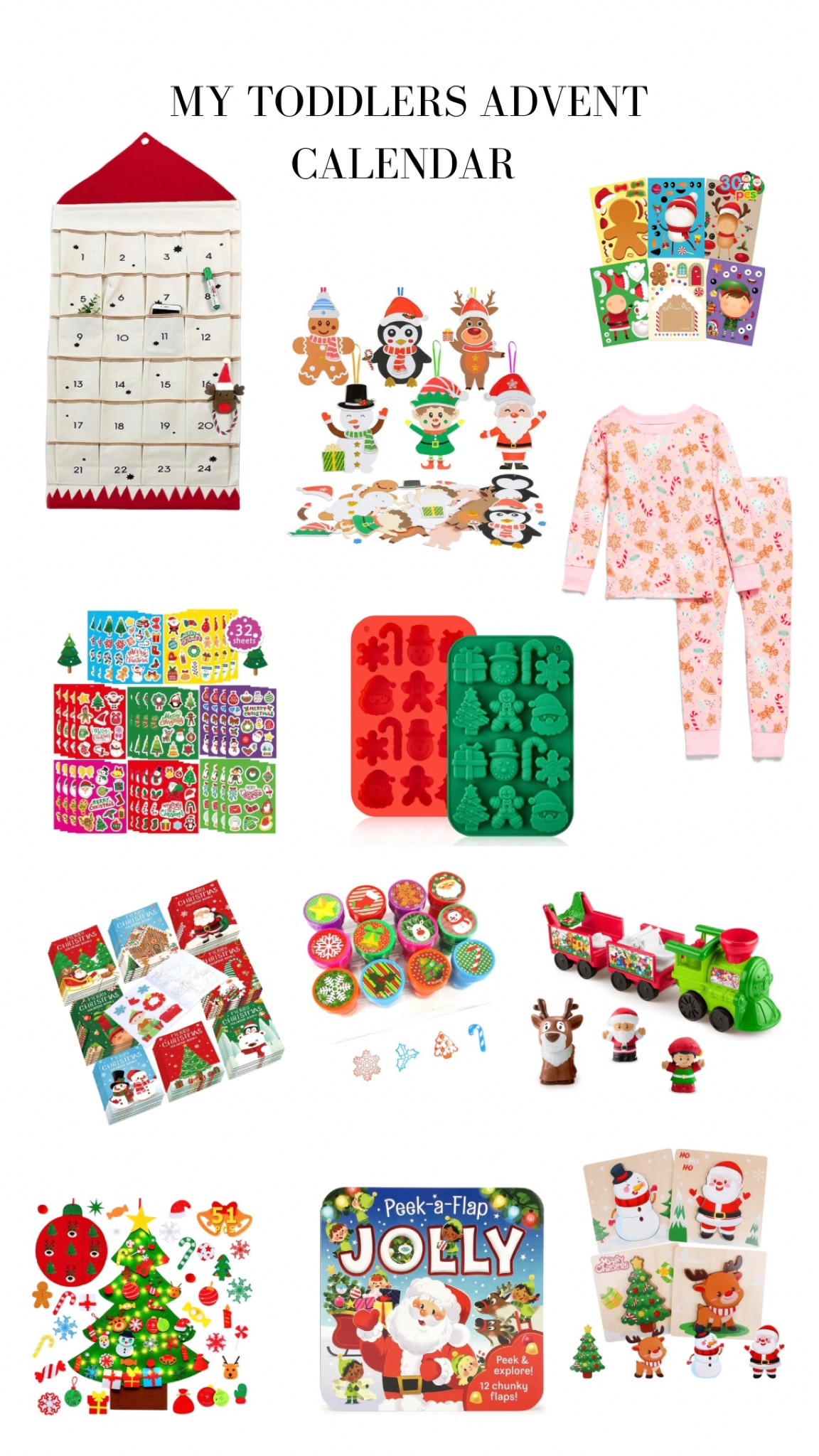 My toddlers Christmas Advent Calendar this year! She loves crafts so we focused on activities!

#LTKGiftGuide #LTKSeasonal #LTKHoliday