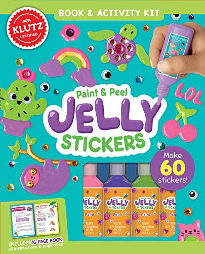 Klutz Paint & Peel Jelly Stickers Craft Kit | Amazon (US)