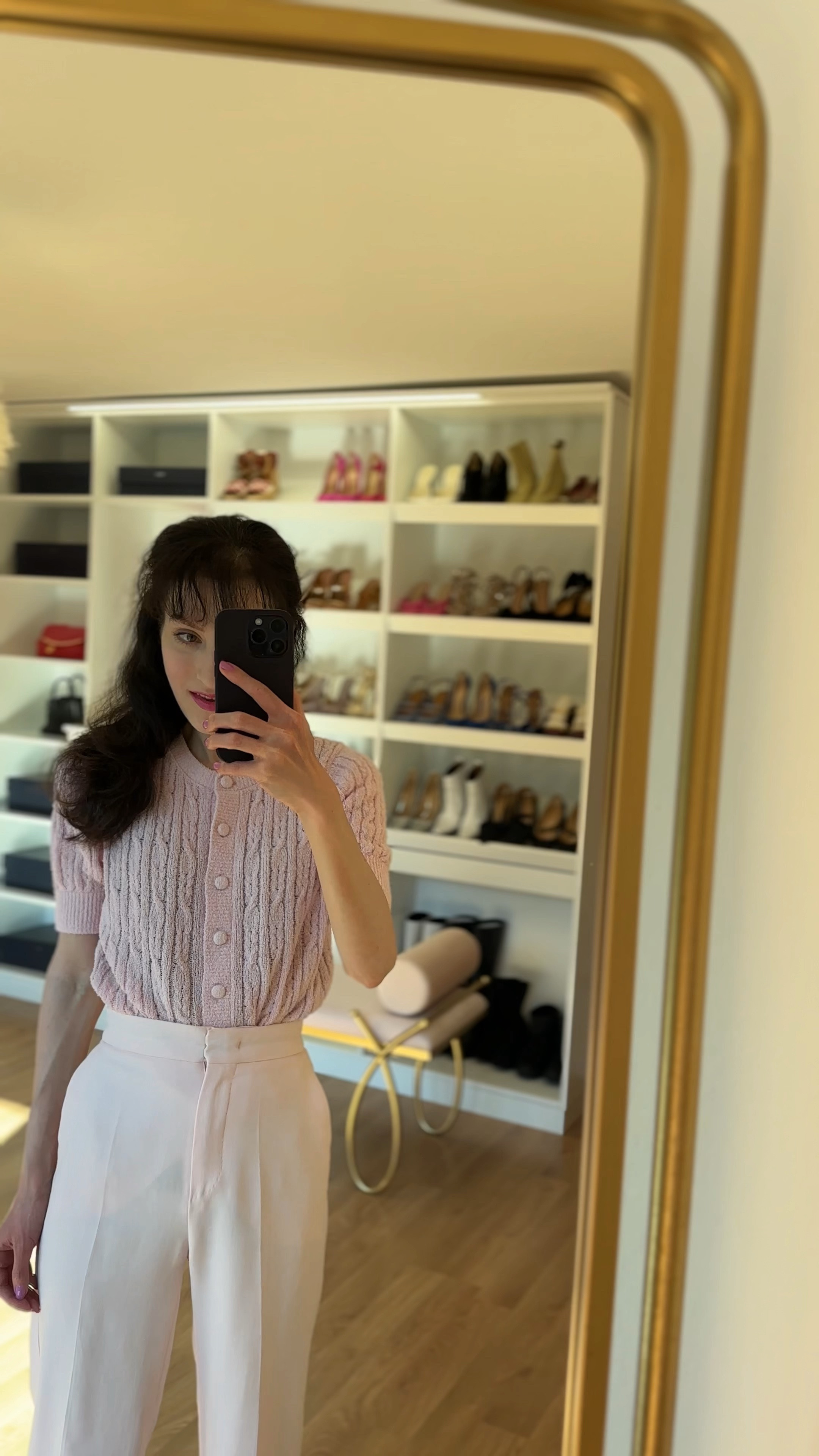 We could say this is #oldmoney #outfit for work. POV going around doing charity activities is #work and you will love wearing this late #summerworkoutfit when going #backtowork The #maxmara #tailoredpants are a must buy for every #capsulewardrobe and the short #cardigan is boujee cute

#LTKShoeCrush #LTKVideo #LTKSeasonal