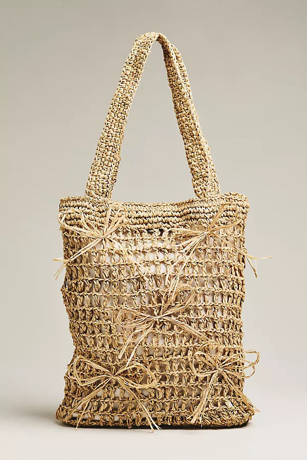 Raffia Tote Bag | Anthropologie (US)
