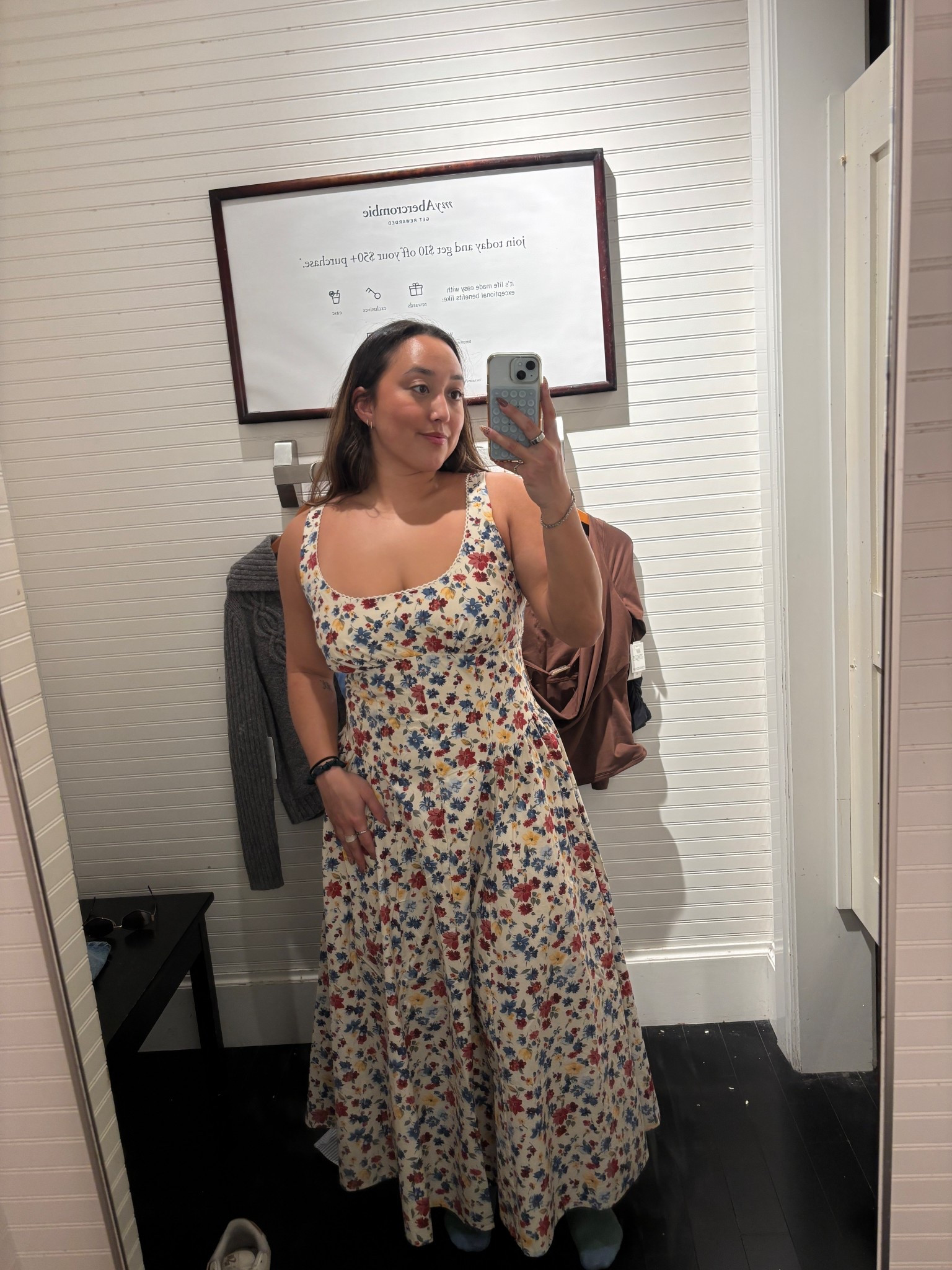 Obsessed with this floral maxi dress from Abercrombie! The spring vibes are strong  @abercrombie 

#LTKootd #LTKValentine #LTKSeasonal