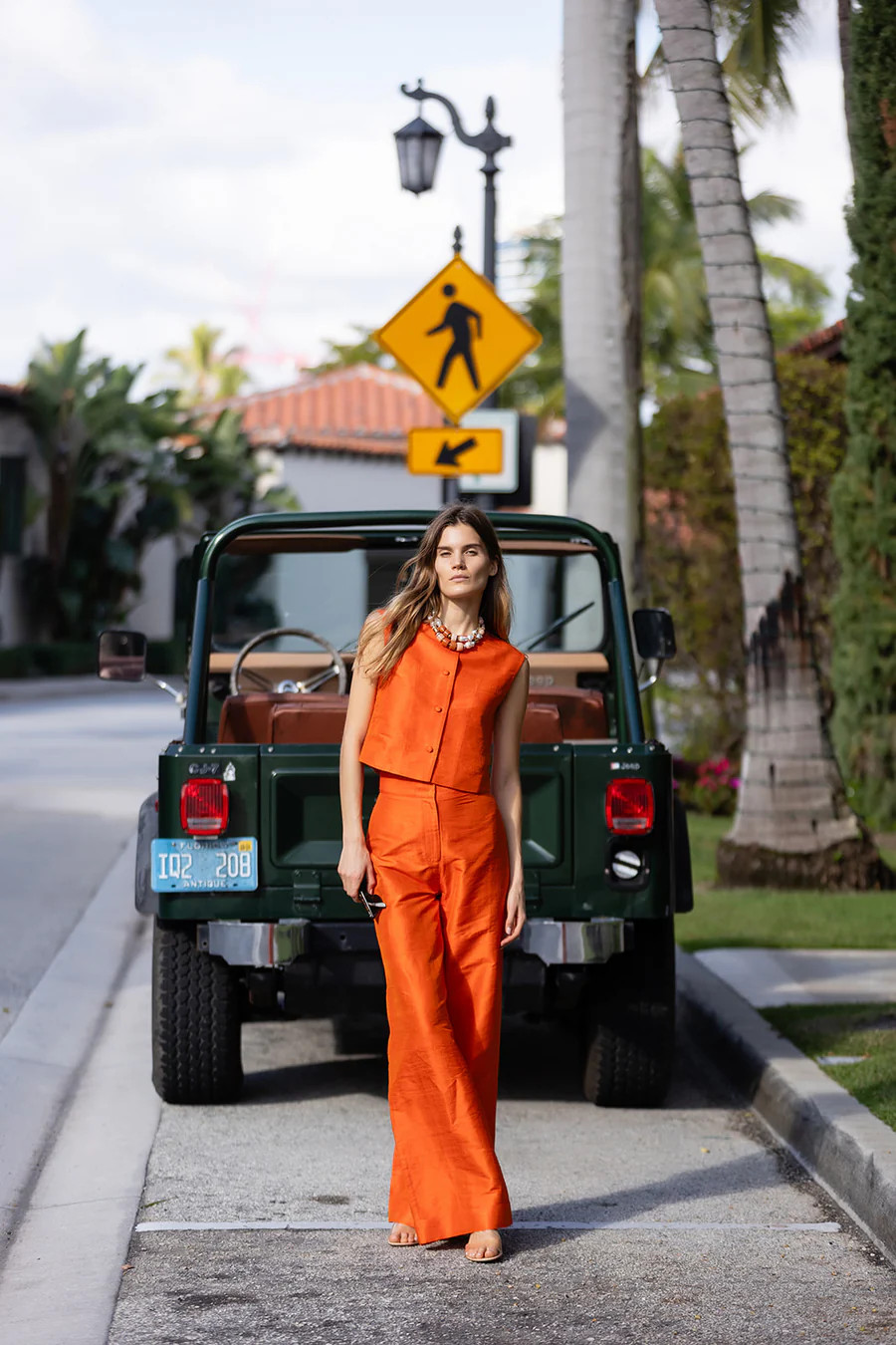 Julia Pant - Tangerine | Julia Amory