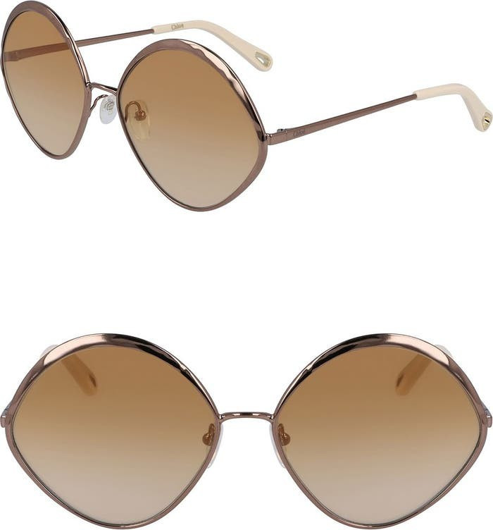 Oval 60mm Sunglasses | Nordstrom Rack