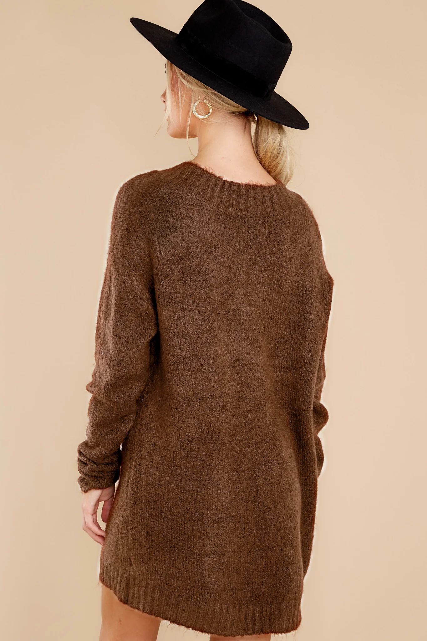 Forever In Love Copper Tunic Sweater | Red Dress 
