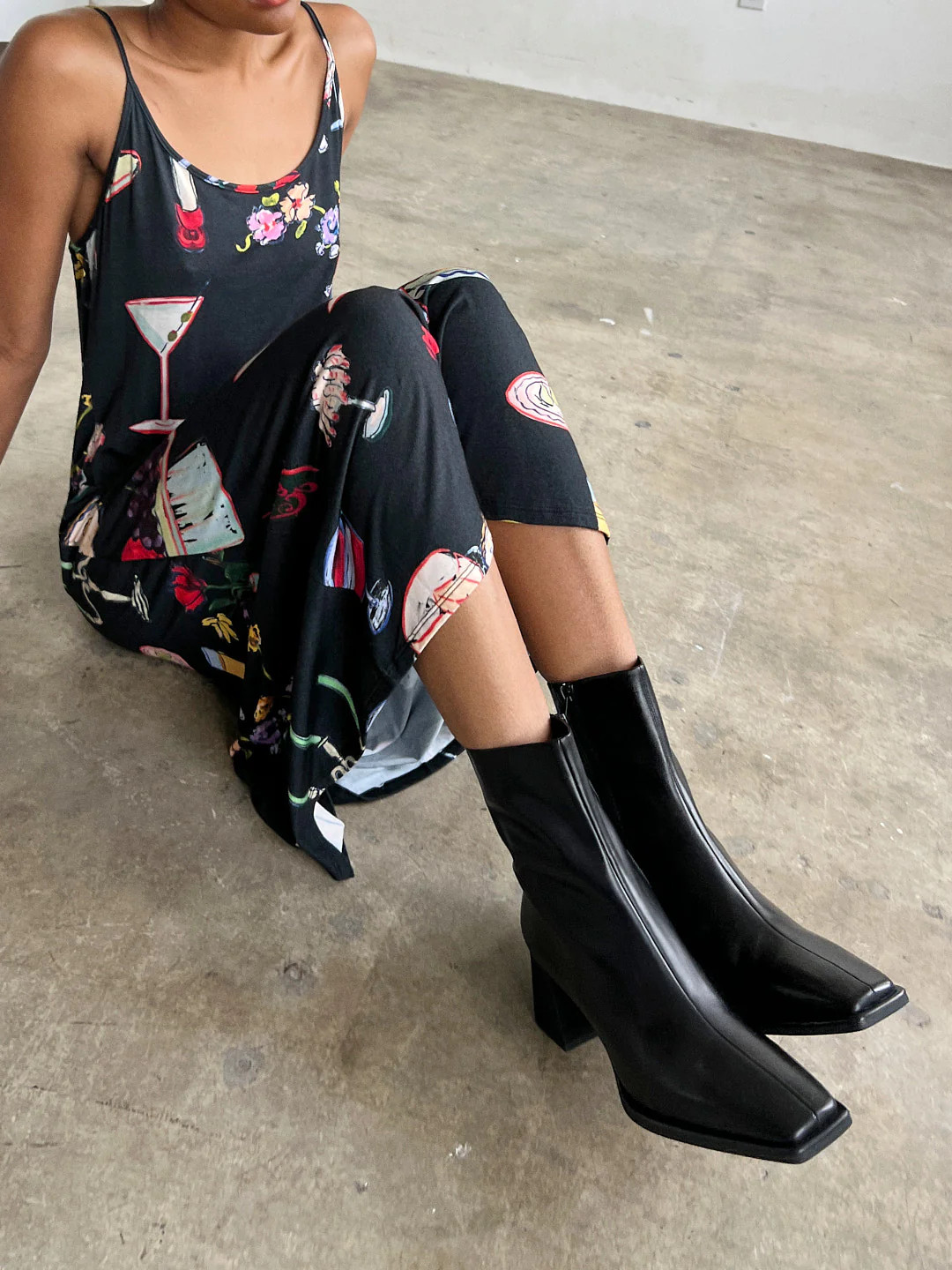 Hedda Ankle Boot - Black | Lisa Says Gah