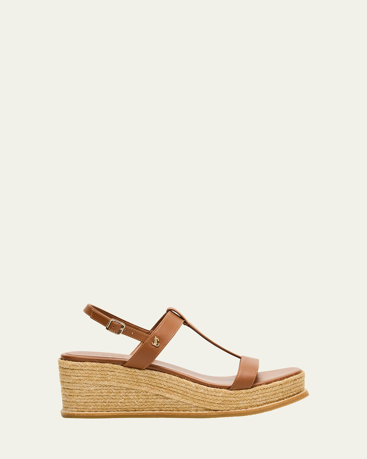 Theia 60 Leather Wedge Sandals | Bergdorf Goodman