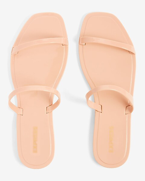 Jelly Slide Double Band Sandals | Express