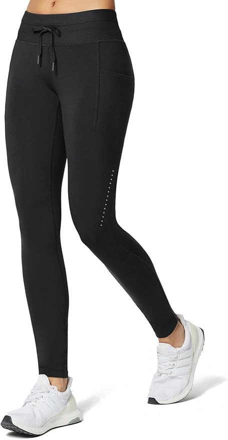 baleaf Women's Fleece Lined Leggings Water Resistant High Waisted Thermal Warm Winter Tights Ski ... | Amazon (US)