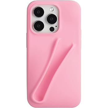 Lip Gloss Phone Case Pink for iPhone 13 Pro for Women Girls Protective Silicone Shockproof Slim F... | Amazon (US)