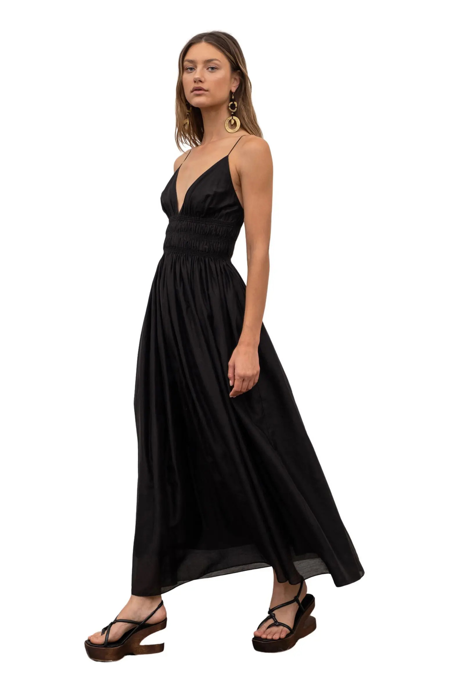 Shirred Waist Maxi Dress | Nordstrom