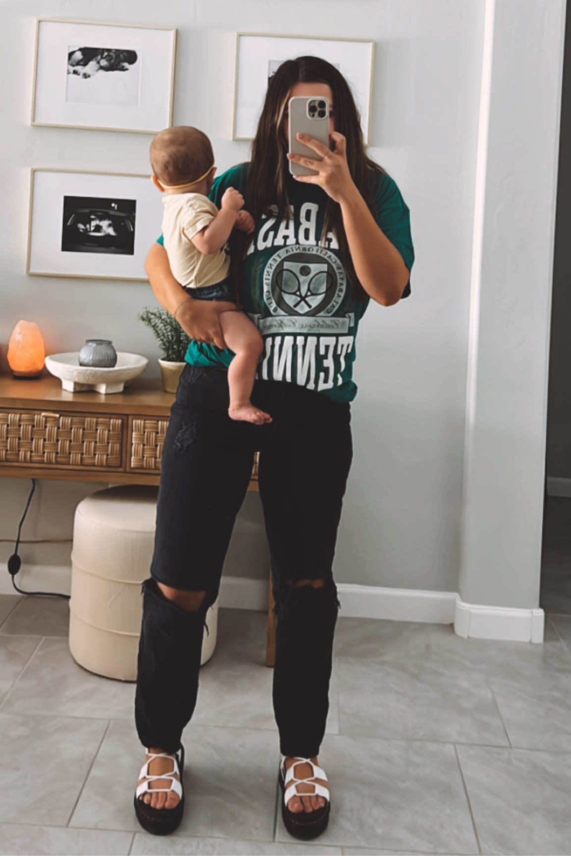 The cutest casual outfit. 
Shirt: mens large 
Jeans: size 10
Shoes: size 8 (run big)

#LTKshoecrush #LTKunder50 #LTKsalealert