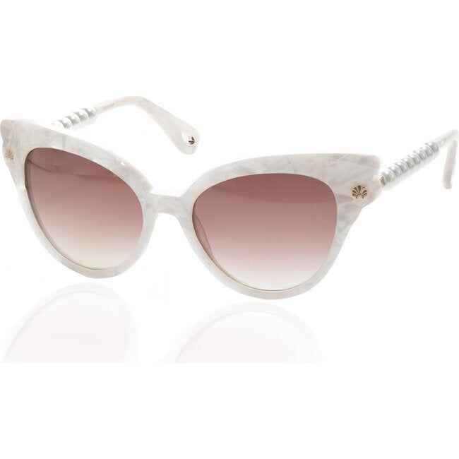 Women's Chelsea Pearl Cat-Eye Sunglasses | Maisonette