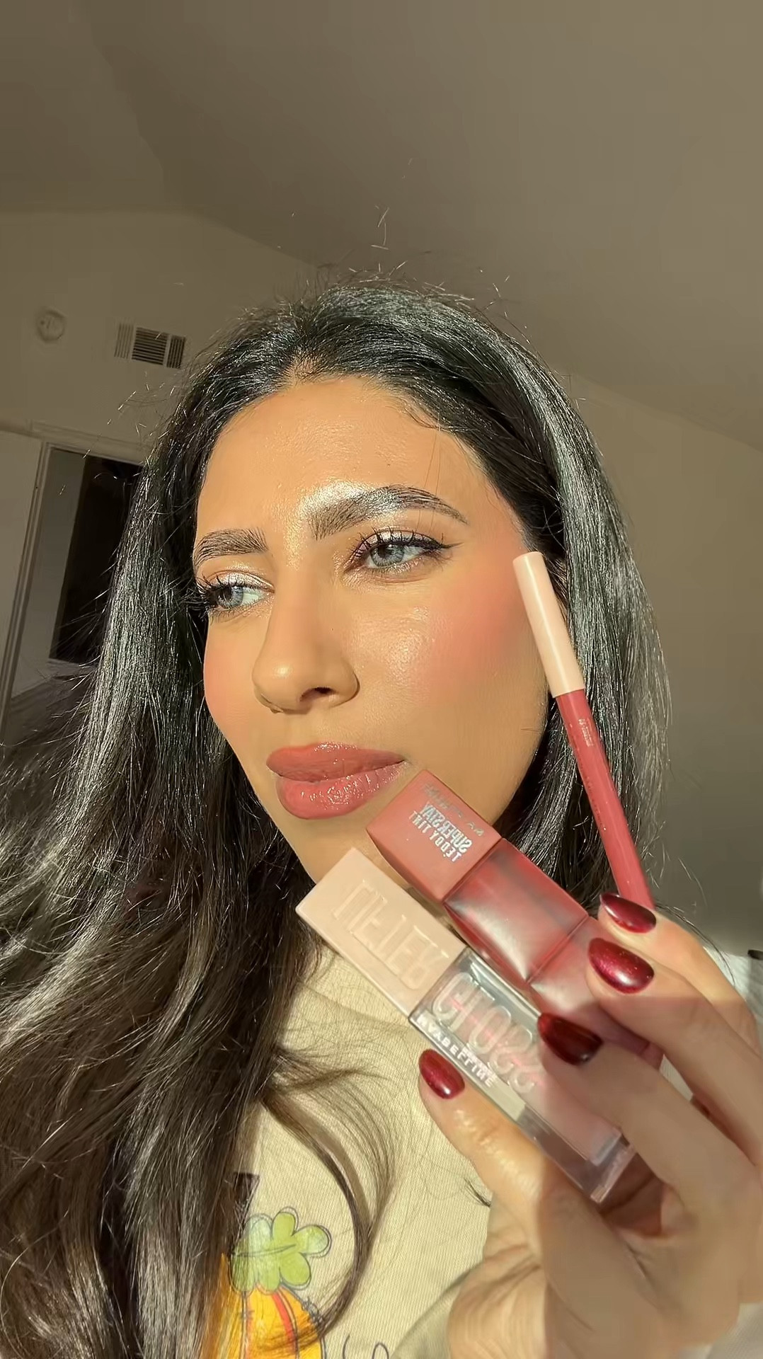 Another Maybelline lip combo! Loving this one for dinner events. 
+ lifter liner in shade fine line
+ teddy tint in shade skinny dip
+ lifter gloss in shade ice 

#LTKCyberWeek #LTKBeauty #LTKFindsUnder50
