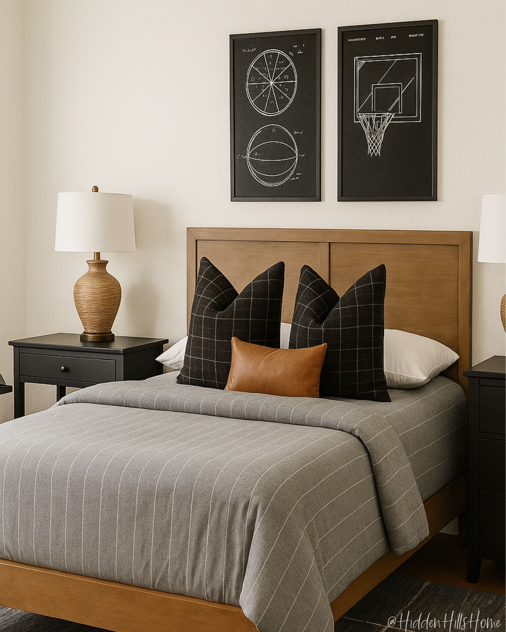 Teen boys bedroom design, boys bedroom mood board, sports artwork for bedroom, boys bed, boys bedroom #moodboad

#LTKHome #LTKSaleAlert #LTKKids