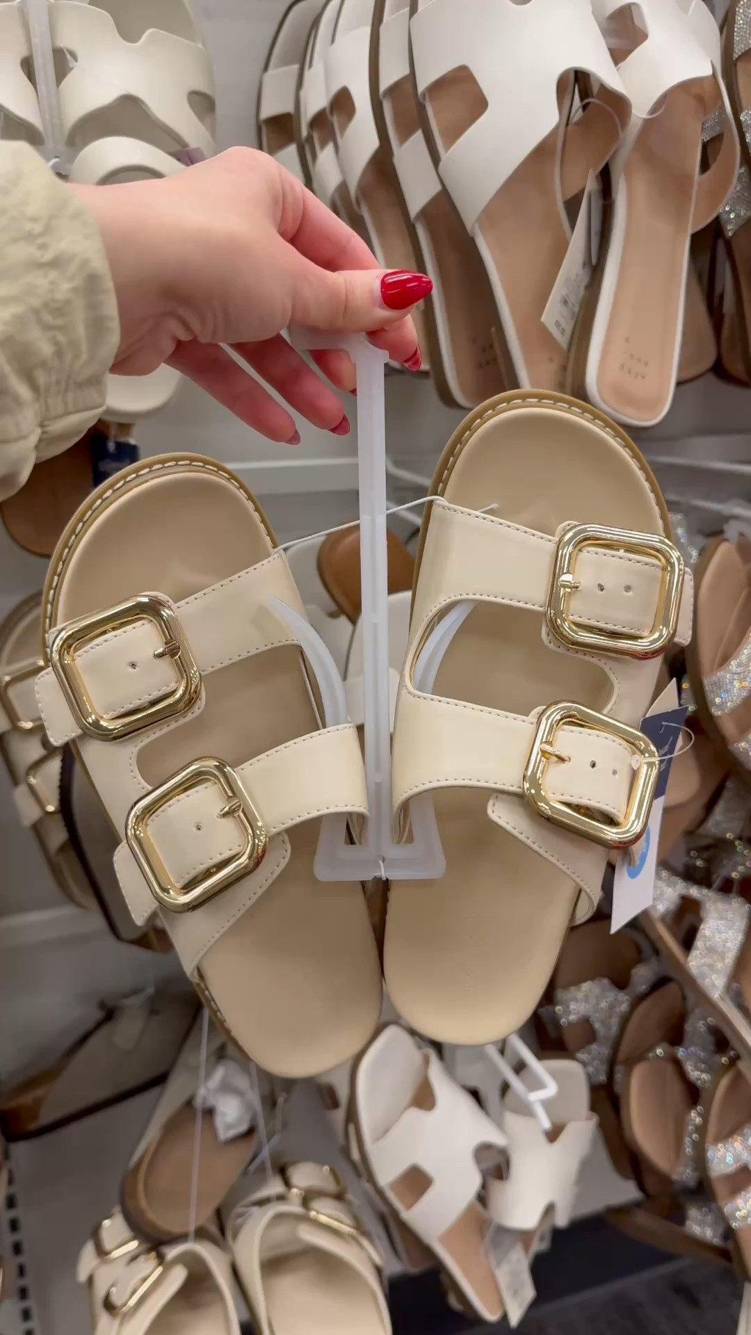 SALE!! $22.50!! These are so cute in person! My friend was wearing them recently and I thought they were Birkenstocks until she told me she got them at Target! 

#LTKShoeCrush #LTKSpringSale #LTKWatchNow