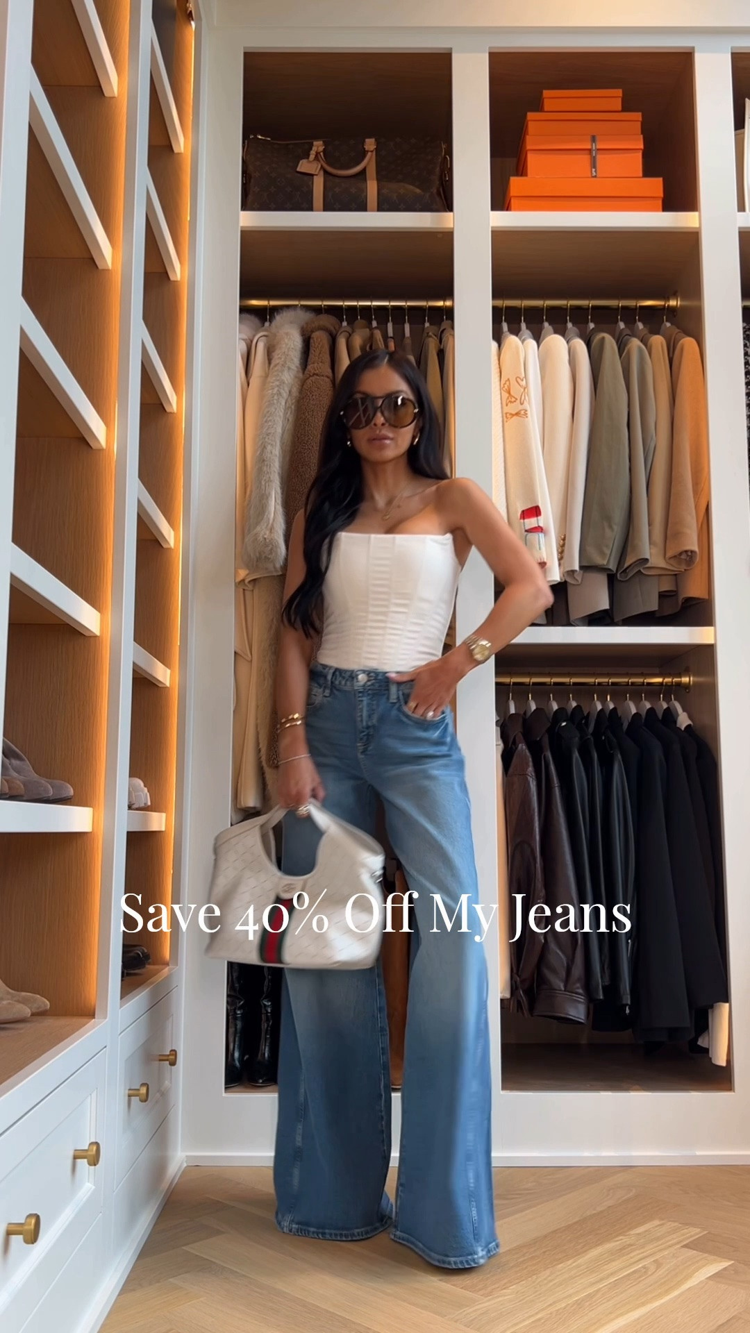 Bloomingdale’s summer sale
Save 40% off my l’agence wide leg jeans!

#LTKSaleAlert #LTKOver40 #LTKootd