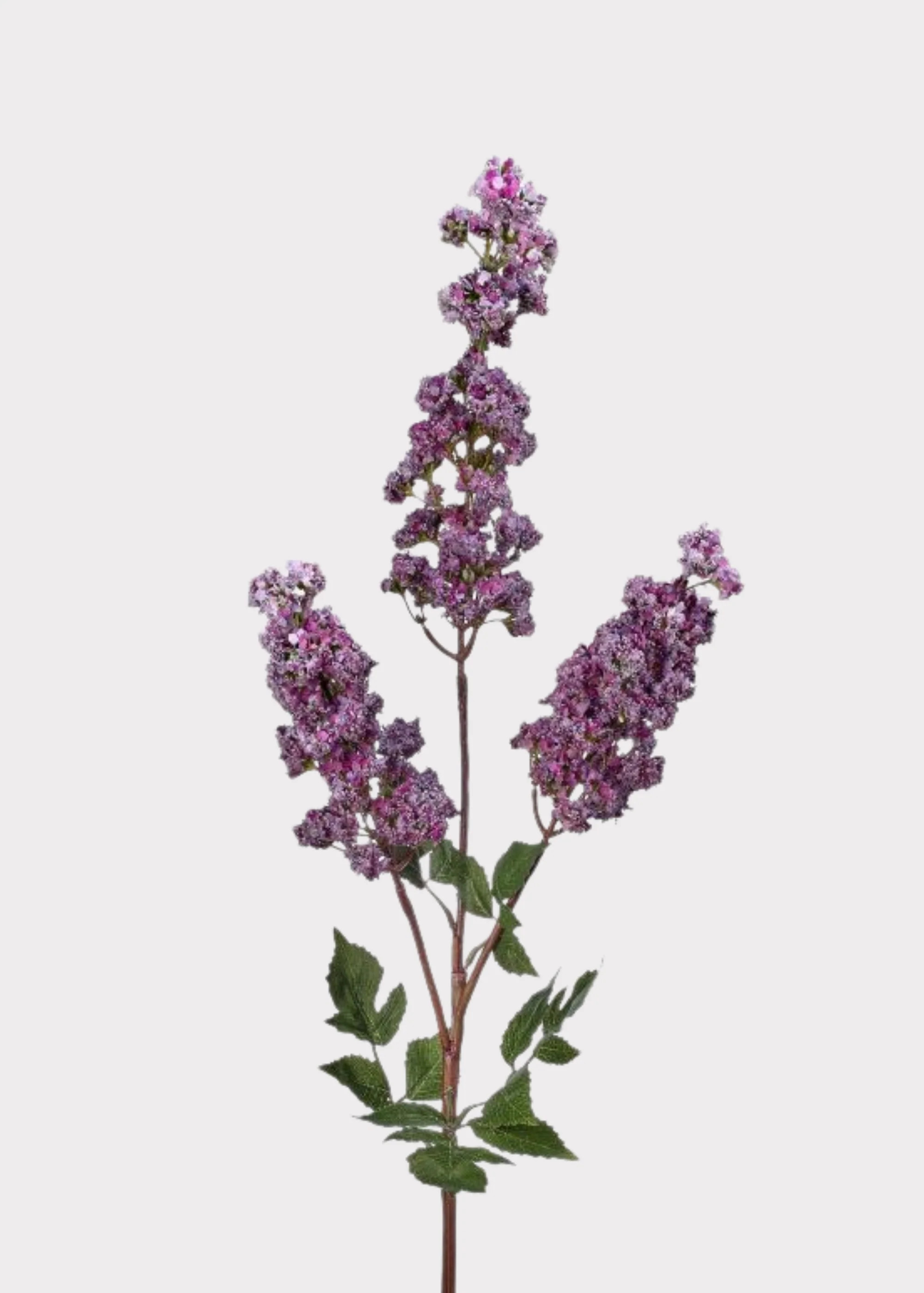 Purple Artificial Wild Lilac Flower Branch - 39" | Afloral