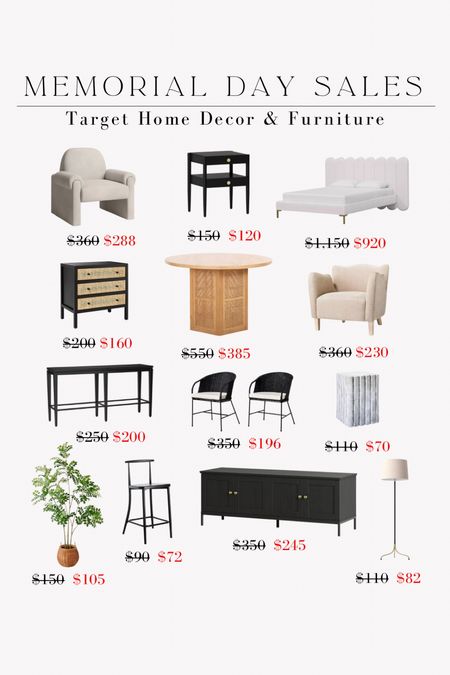 Target Memorial Day furniture and home decor on sale!! 

#LTKSaleAlert #LTKHome #LTKStyleTip