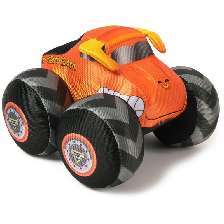 Monster Jam El Toro Loco Plush Truck with Sound Effects, Plush Toy for Ages 3 and Up, 7” | Walmart (US)