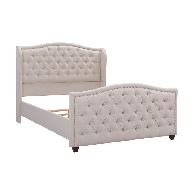 Coleman Upholstered Wingback Bed | Wayfair North America