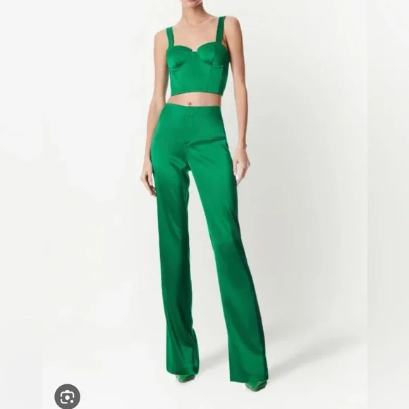 Alice and Olivia Teeny satin trousers. Size 4. brand new with tags | Poshmark