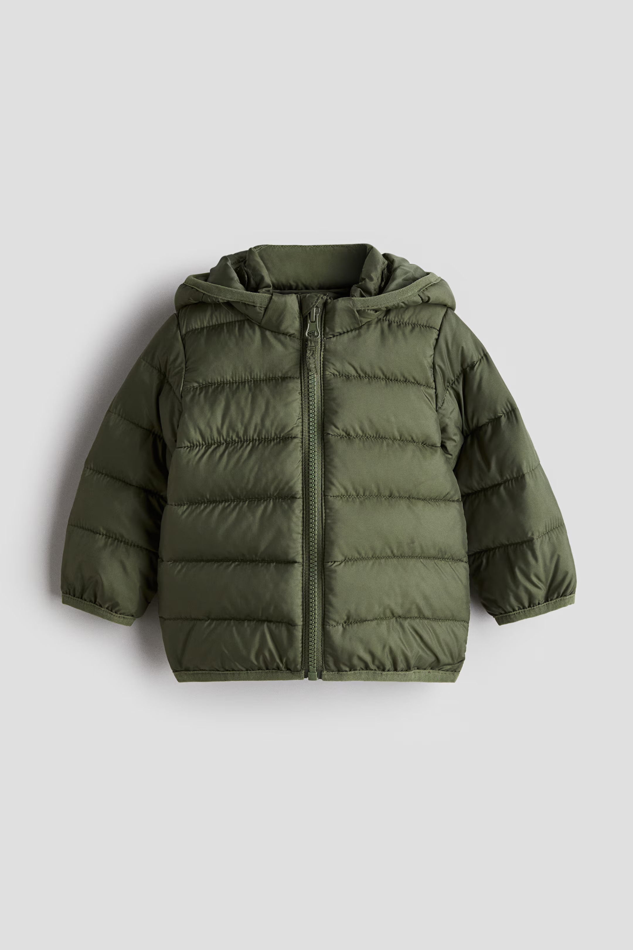 Hooded puffer jacket | H&M (UK, MY, IN, SG, PH, TW, HK)