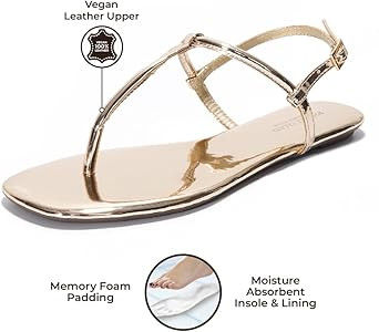 Project Cloud Thong Sandals for Women 2025 - Memory Foam and Lightweight Summer Essentials - Non ... | Amazon (US)