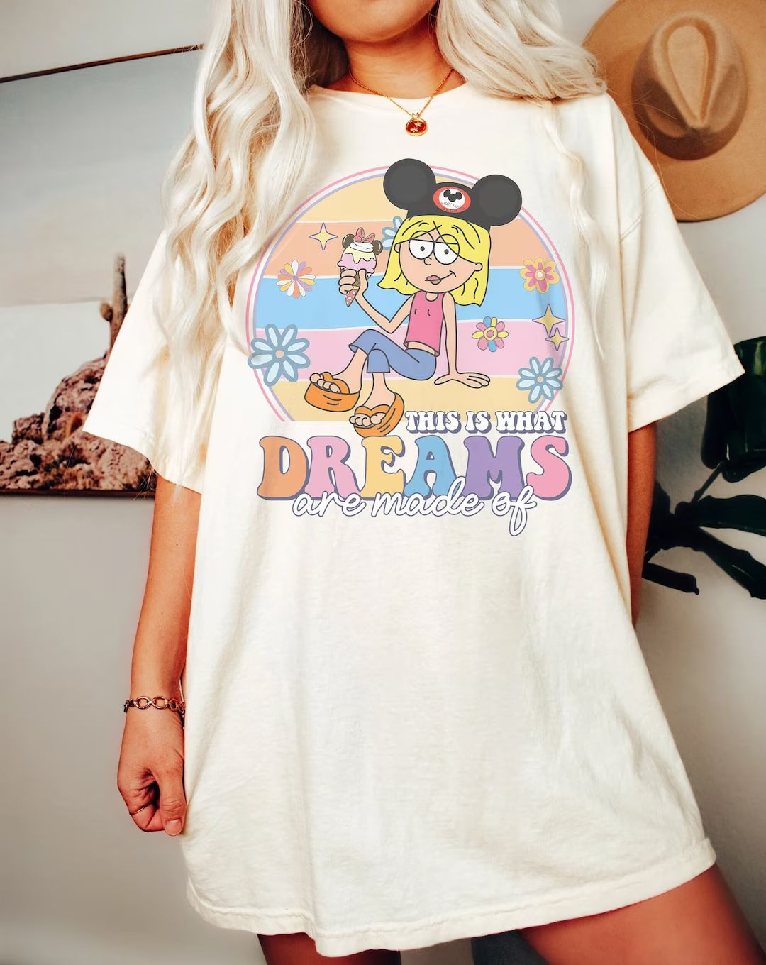 Retro 90s Cute Mickey Lizzie Mcguire Comfort Color Shirt This - Etsy | Etsy (US)