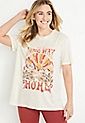 Take The Long Way Home Oversized Graphic Tee | Maurices