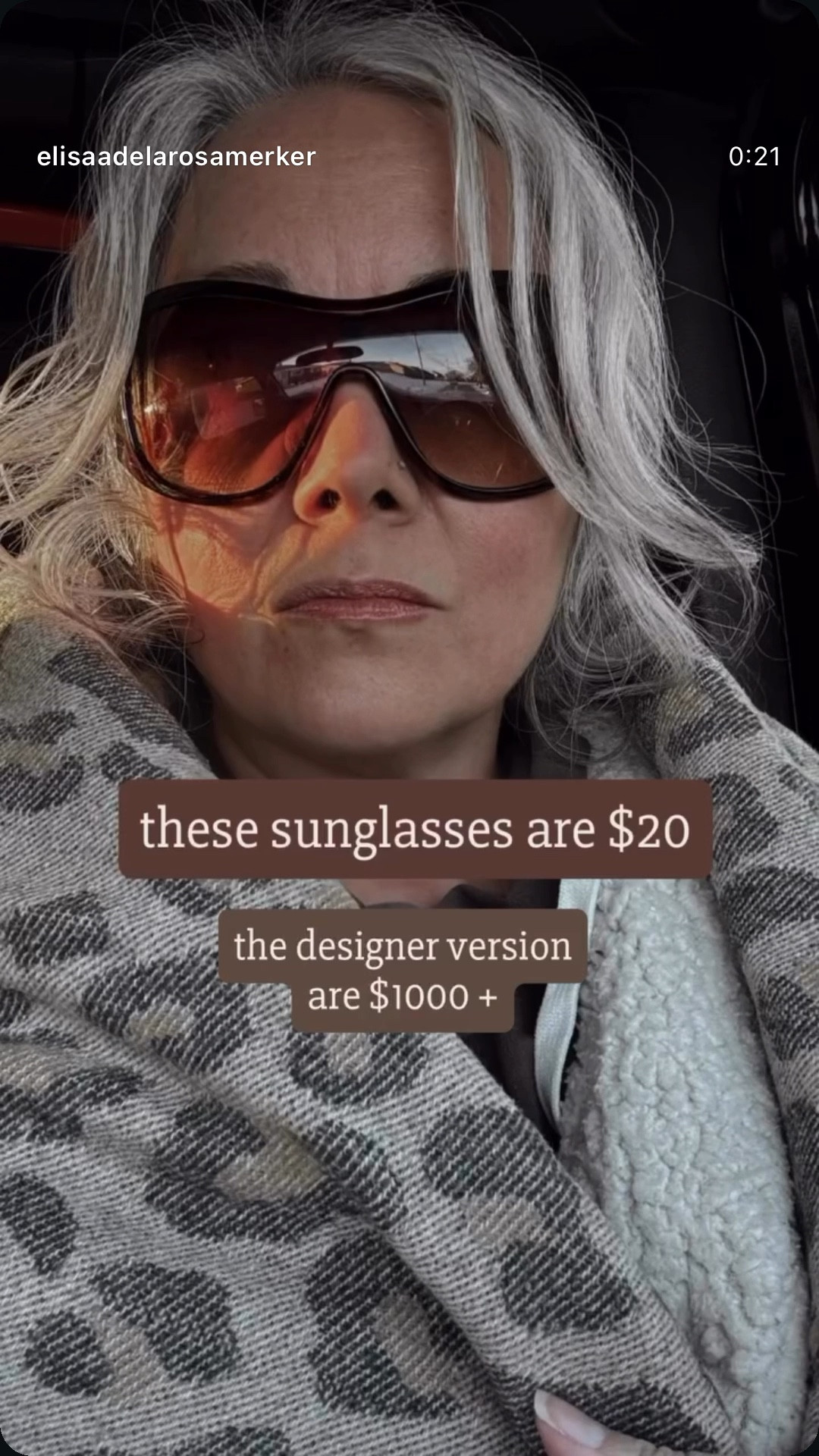 “These sunglasses are $20.”

“The designer version is $1,000+.”


#LuxuryForLess #DesignerInspired #AmazonFinds #BottegaStyle #AffordableFashion #QuietLuxury 


#LTKvlog