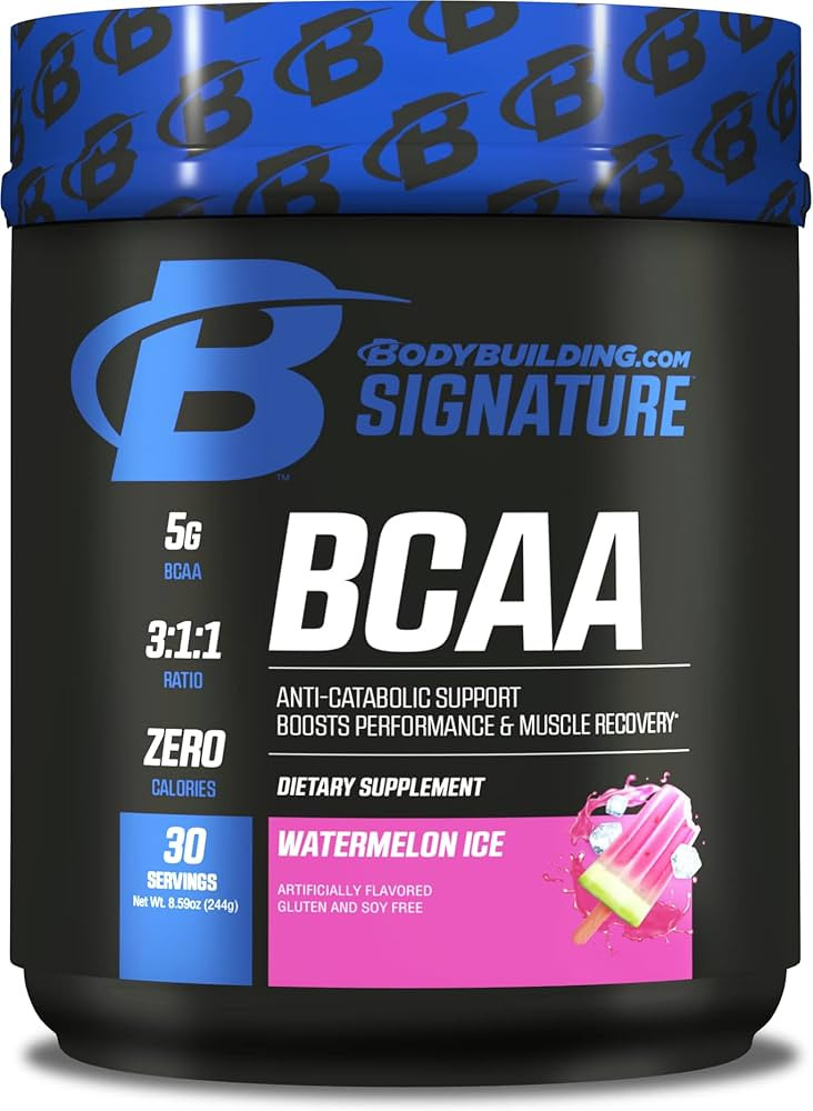 Bodybuilding Signature BCAA Powder | Essential Amino Acids | Nutrition Supplement | Promote Muscl... | Amazon (US)