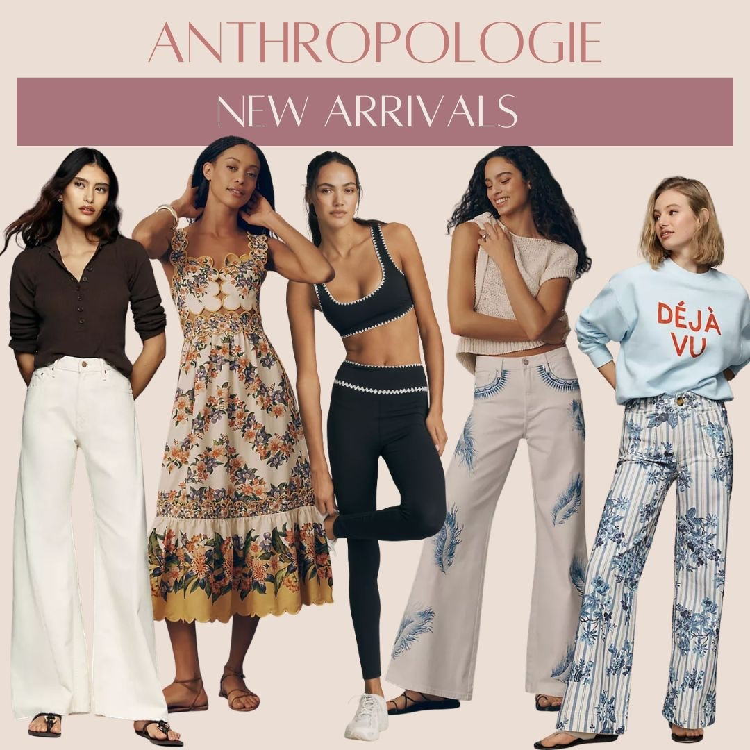 Anthropologie new arrivals! So many great Spring/ Summer pieces! #anthropologie #summeroutfit #summerdress #vacation #loungewear 

#LTKActive #LTKSeasonal #LTKootd